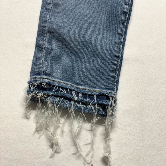 Kancan Straight Raw Hem Jeans Stretchy Size 9 - Picture 3 of 7